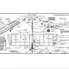 Aldrich Model Airplane Plans UC : Baby Flite Streak 26" Profile for .049-.061 